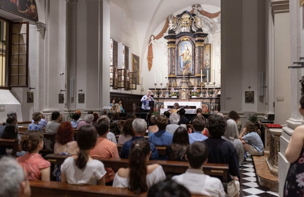 CHIESA DI SAN CARLO BORROMEO LUGANO - MUSICA